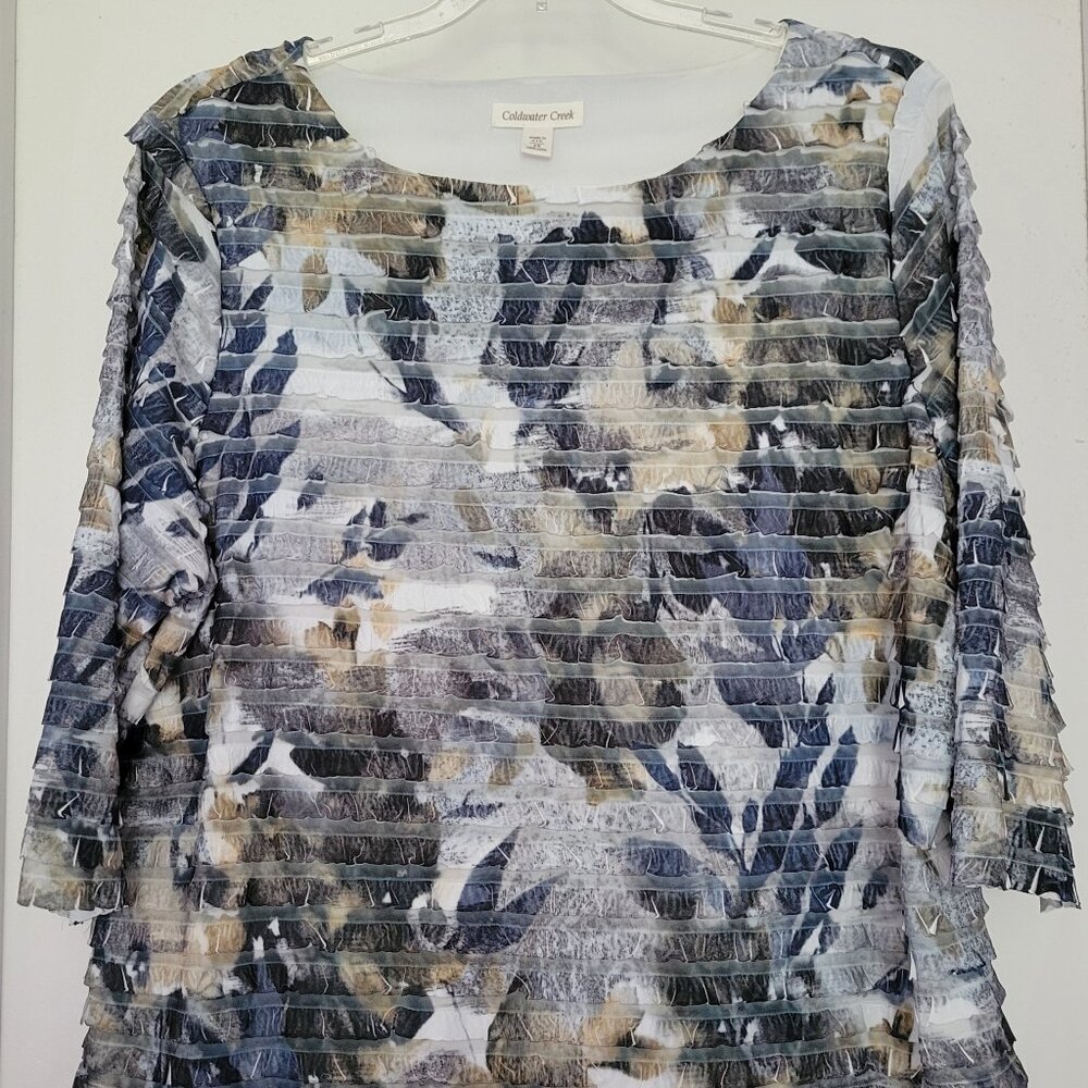 Women's 3/4 sleeve top by Coldwater Creek